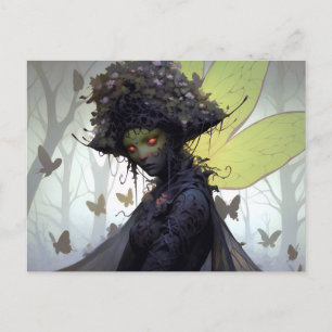 Carte Postale Imaginaire Fairy foncé