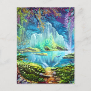 Carte Postale Imaginaire Lake