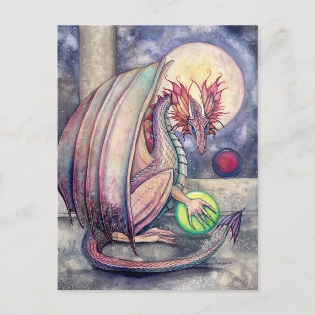 Carte postale Imaginaire Perch de Dragon (Devant)