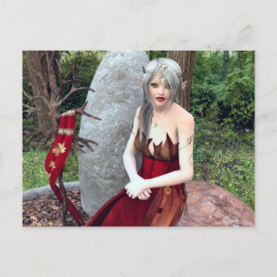 Carte postale Imaginaire Woodland Princess