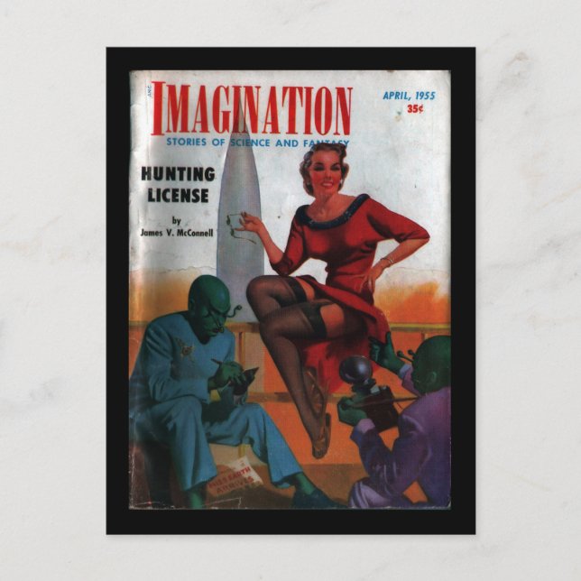 Carte Postale Imagination - 1955-4_Pulp Art (Devant)