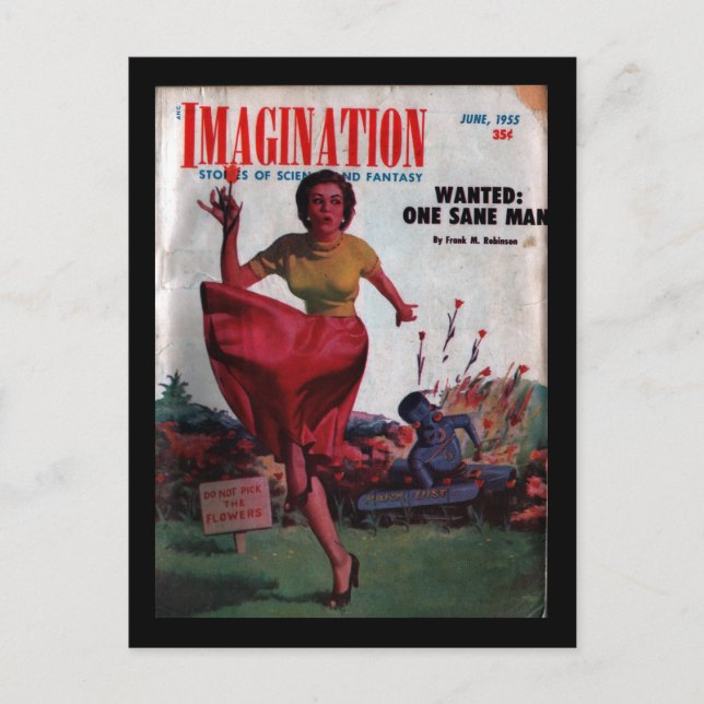 Carte Postale Imagination - 1955-6_Pulp Art (Devant)