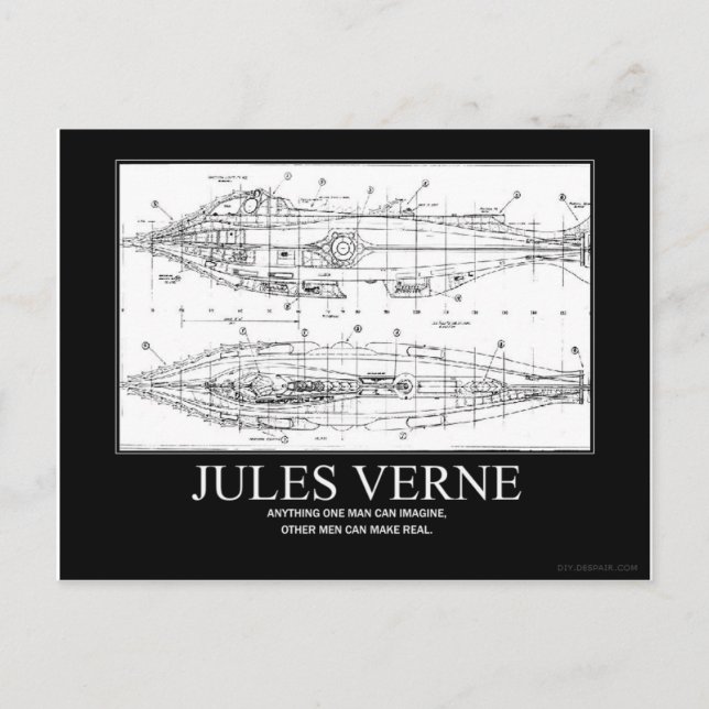 Carte Postale Imaginez (Nautilus) (Devant)