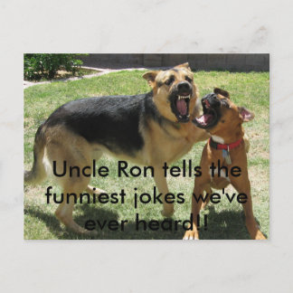 Carte Postale IMG_2252, Oncle Ron raconte les blagues les plus d