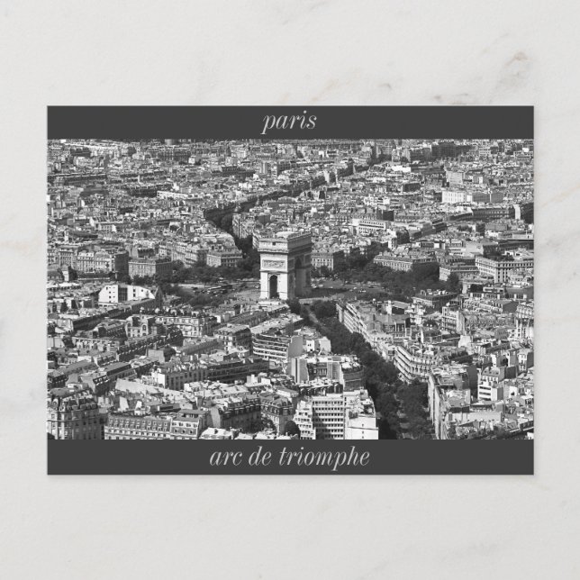 Carte Postale IMG_2588_2, arc de triomphe, paris (Devant)