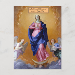 Carte Postale Immaculée conception