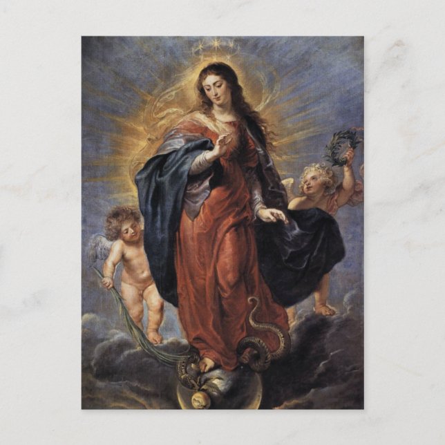 Carte Postale Immaculée conception (Devant)