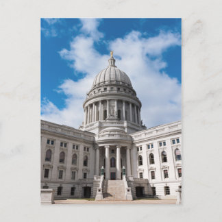 Carte Postale Immeuble et entrée du Wisconsin State Capitol