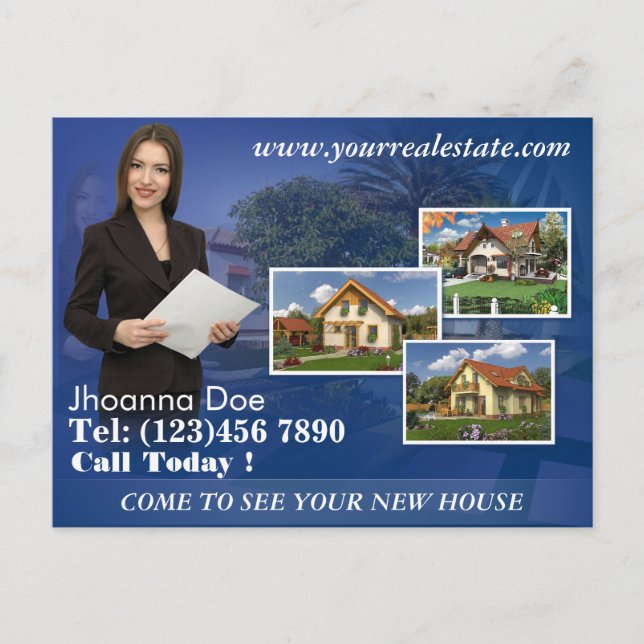 Carte postale Immobilier (Devant)