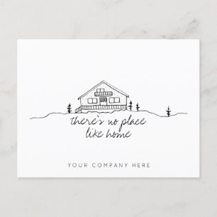 Carte Postale Immobilier Confortable Maison Cabine