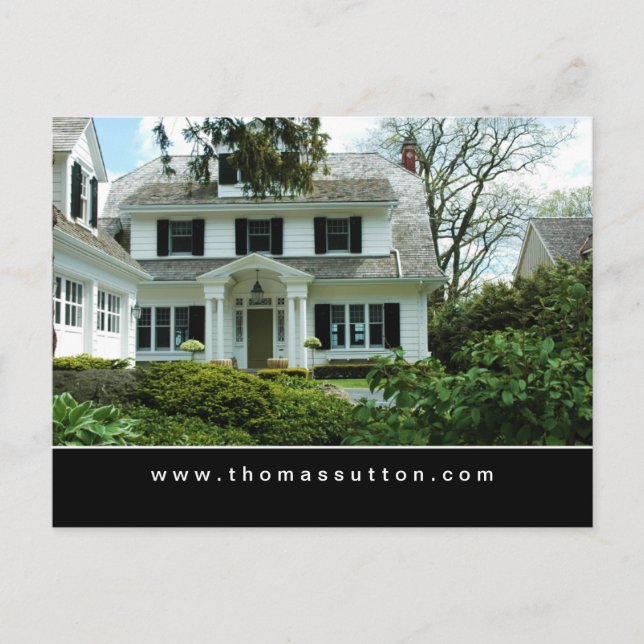 Carte postale Immobilier Maison Blanche (Devant)