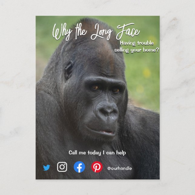 carte postale immobilière longue face (Devant)