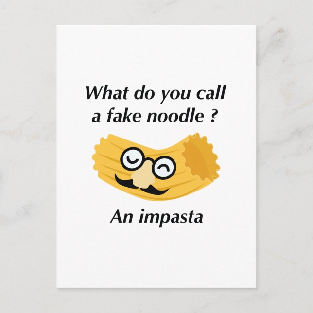 Carte Postale Impasta (Devant)