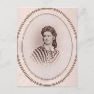 Carte Postale Impératrice Elisabeth d'Autriche - Sissi, Sisi Car