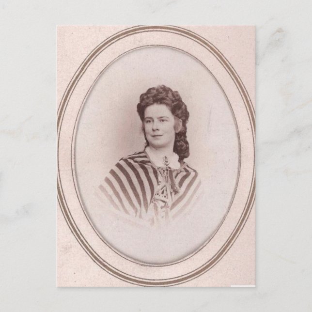 Carte Postale Impératrice Elisabeth d'Autriche - Sissi, Sisi Car (Devant)