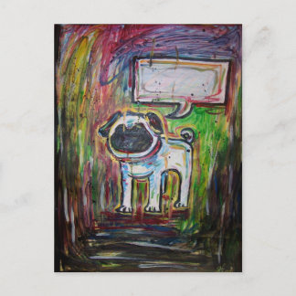 Carte postale impossible à parler