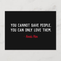 Impossible d'enregistrer les gens Citer Anais Nin