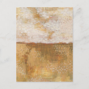Carte Postale Impression Abstraite de l'horizon orange   Melissa