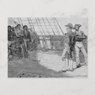 Carte Postale Impression de la marine américaine