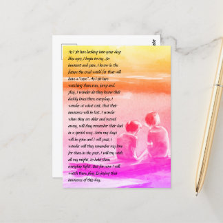 Carte Postale Impression d'innocence,