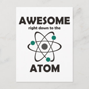 Carte Postale Impressionnant à droite de l'Atom