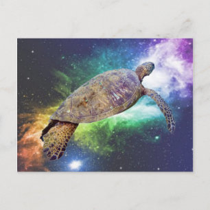 Carte Postale impressions d'art de tortue marine hawaïenne