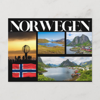Carte Postale Impressions de Norvège