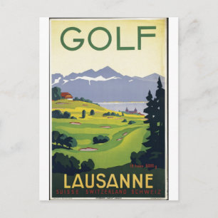 Carte Postale Impressions rétrographiques de l'affiche Vintage v