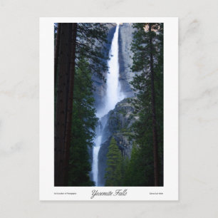 Carte Postale Imprimantes de Yosemite Falls