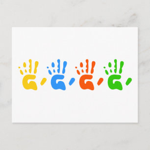 Carte Postale Imprimantes main