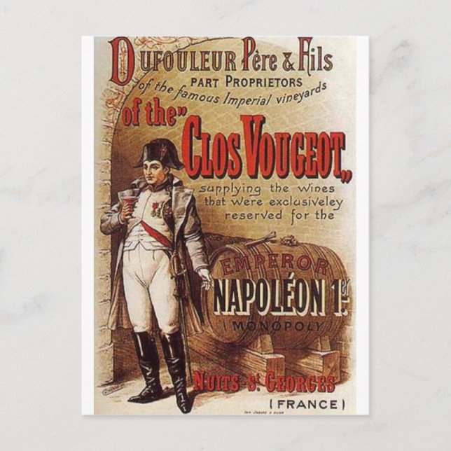 Carte Postale Imprimantes vintages d'alcool (Devant)