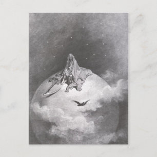 Carte Postale Imprimer le rêve de poe's Raven Dreams