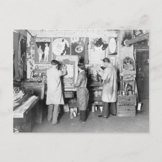 Carte Postale Imprimerie, 1921