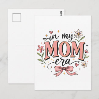 Carte Postale In My Mom Era Trendy Mother’s Day T-Shirt