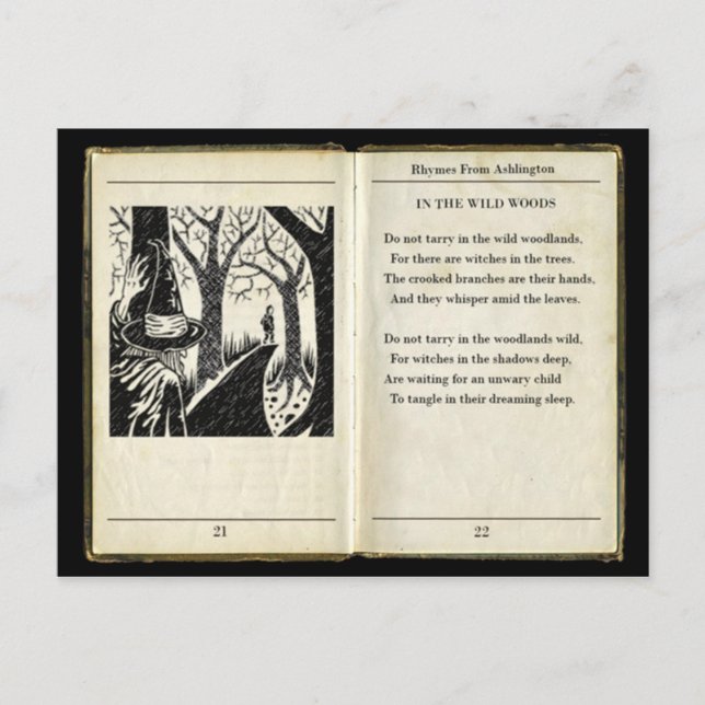 Carte postale In The Wild Woods (Devant)