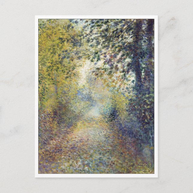 Carte Postale In the Woods par Renoir (Devant)