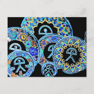 Carte Postale Indalo Man Cermaics, Almeria, Espagne