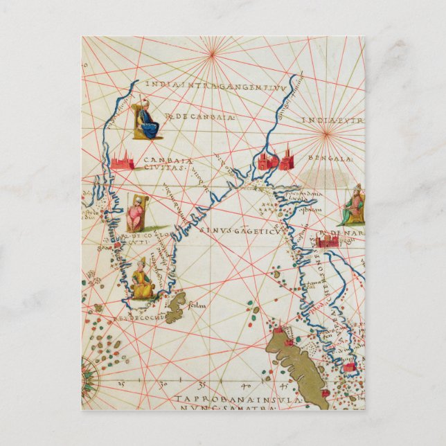 Carte Postale Inde et Malaisie (Devant)