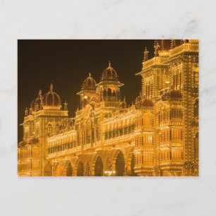 Carte Postale INDE, Karnataka, Mysore : Palais de Majaraja (b. 2