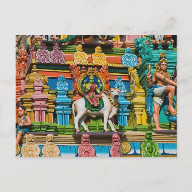 Carte Postale INDE, Tamil Nadu, Chennai : Kapaleeshwarar (Devant)