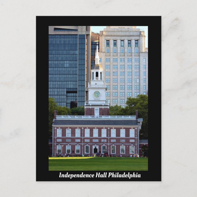 Carte Postale Indépendance Hall Philadelphie (Devant)