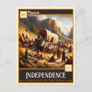 Carte Postale Indépendance, Missouri   VINTAGE
