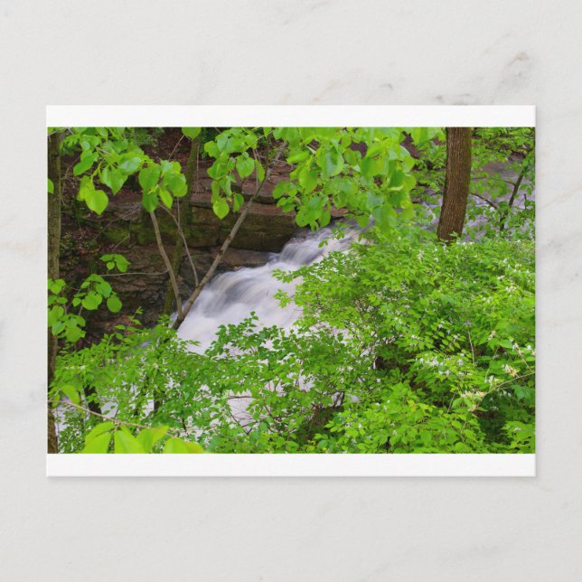 Carte Postale Indian Run Falls, Dublin, Ohio (Devant)