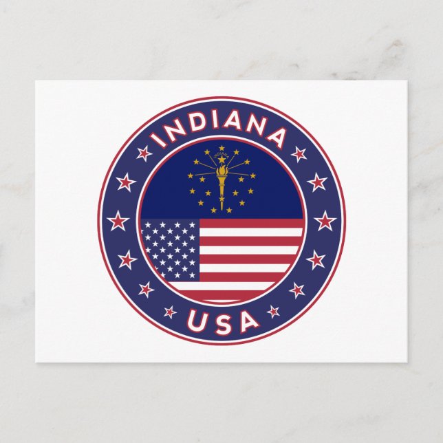 Carte Postale Indiana (Devant)