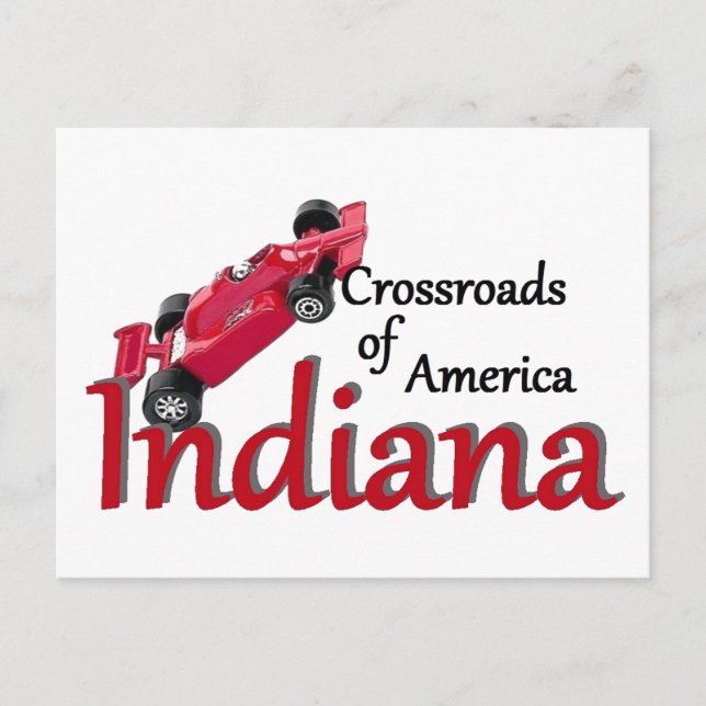 CARTE POSTALE INDIANA (Devant)