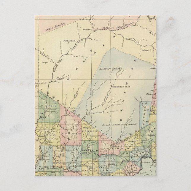 Carte Postale Indiana 4 (Devant)