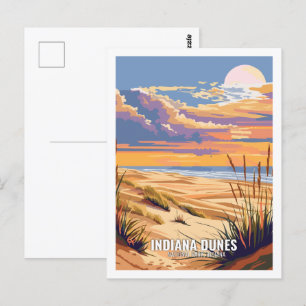 Carte Postale Indiana Dunes National Park Indiana USA