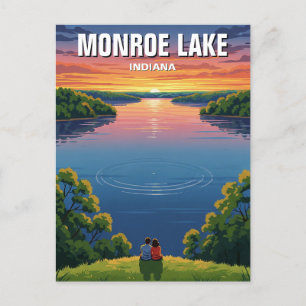 Carte Postale Indiana Monroe Lake Travel