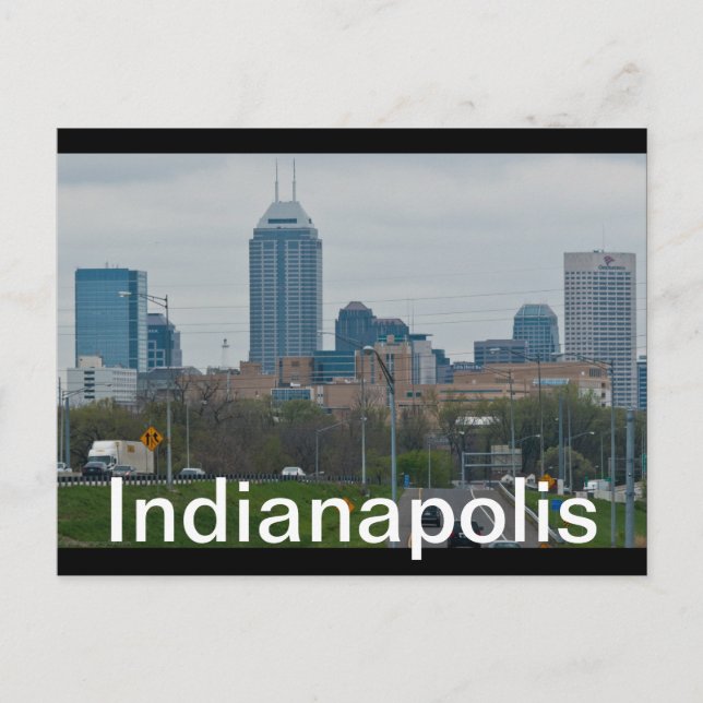 CARTE POSTALE INDIANAPOLIS (Devant)
