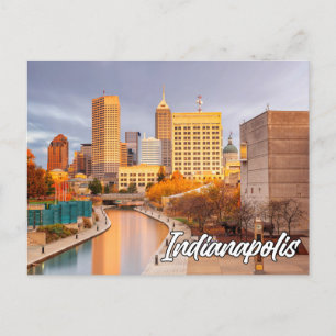 Carte Postale Indianapolis, Indiana, États-Unis